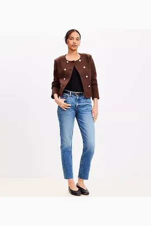 LOFT Fresh Cut Mid Rise Slim Jeans in
