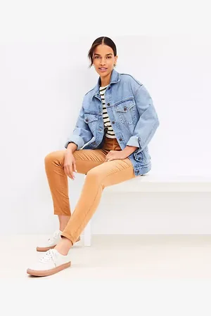 LOFT Petite Skinny Pants in Corduroy
