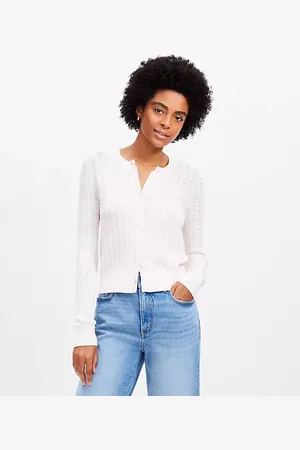 LOFT Pointelle Cardigan