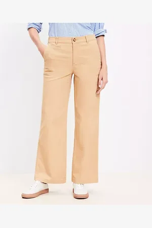 LOFT Curvy Monroe Wide Leg Pants