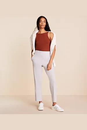 LOFT Lou & Grey Wanderweave Straight Leg Pants