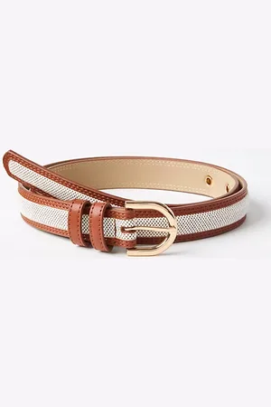 LOFT Woven Double Keeper Belt