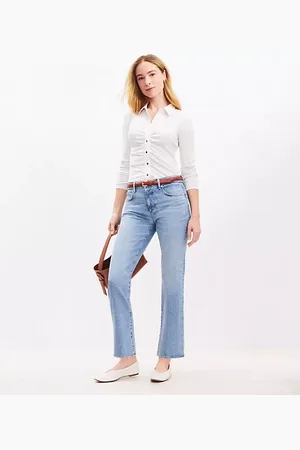 LOFT Fresh Cut Mid Rise Slim Jeans in