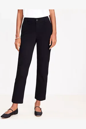 LOFT Petite Curvy Monroe Slim Chino Pants