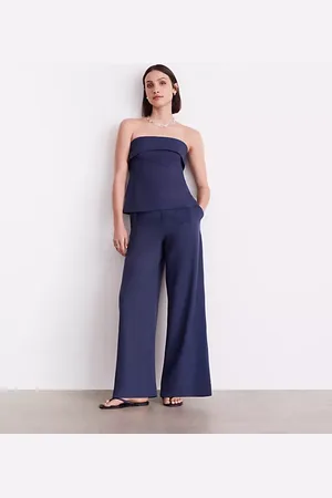 LOFT Versa Pure Spun Foldover Strapless Top