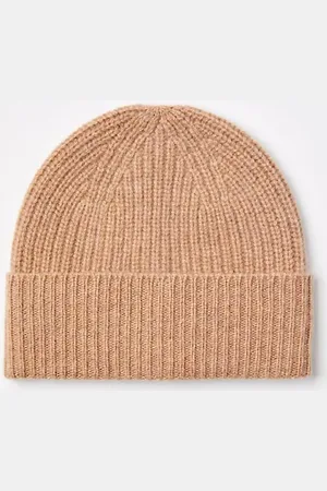 LOFT Ribbed Cashmere Beanie