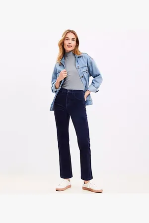 LOFT Petite Straight Corduroy Pants