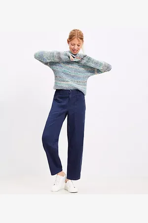 LOFT Utility Barrel Pants in Twill