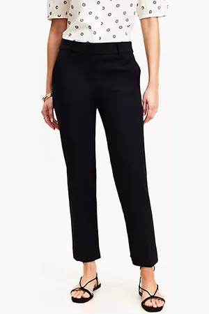 LOFT Tall Curvy Riviera Slim Pants in Doubleweave
