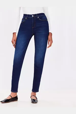 LOFT Tall Curvy Mid Rise Skinny Jeans in