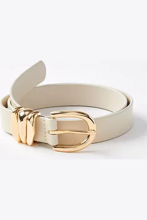 LOFT Molded Buckle Leather Belt