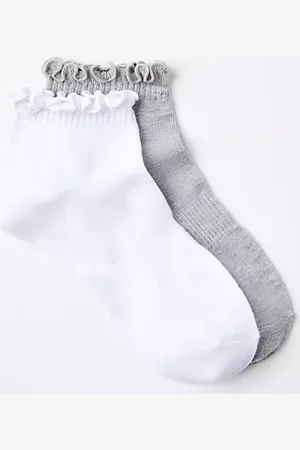 LOFT Ruffle Sneaker Socks