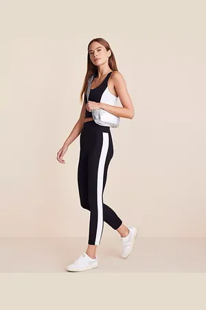 LOFT Lou & Grey Colorblock Softsculpt Pocket 7/8 Leggings