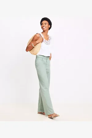 LOFT Petite Five Pocket Straight Pants