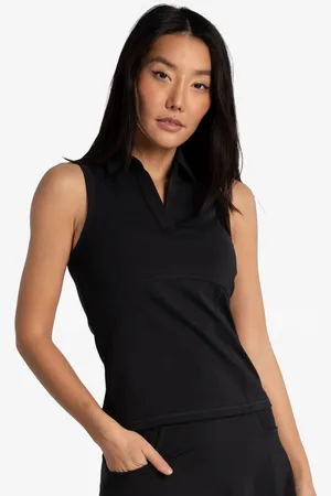 Lolë Step Up Polo Tank Top