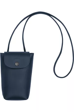 Longchamp Women Phones Cases - Phone case with leather lace Le Pliage Xtra