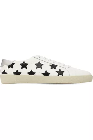 Saint Laurent Stars Leather Sneakers
