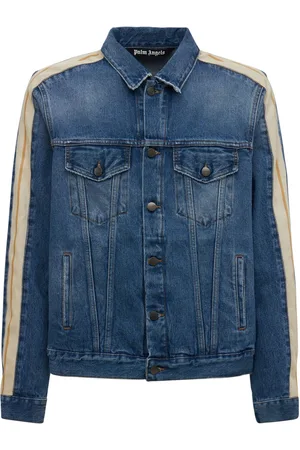 Rassvet Unisex Monogram Denim Jacket in Blue