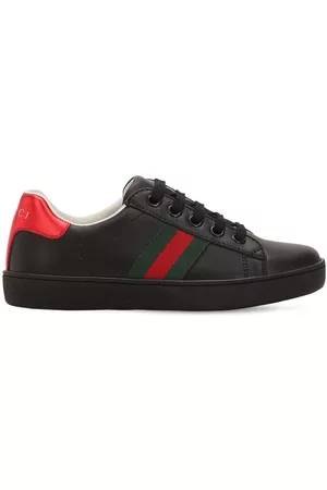 Gucci Girls Sneakers - New Ace Nappa Leather Sneakers