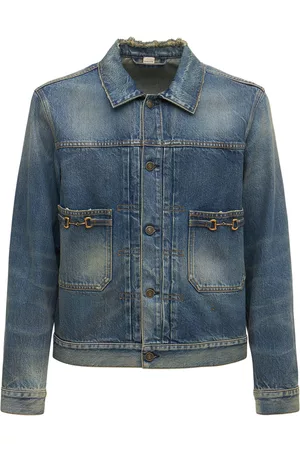 Gucci - GG Supreme Reversible Denim Jacket - Men - Cotton - 44 - Blue