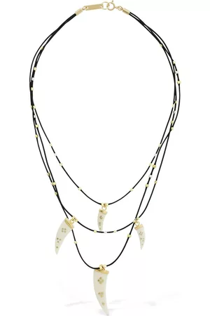Isabel Marant Shiny Aimable Triple Wire Necklace