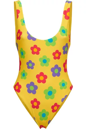 WeWoreWhat Printed Nylon One Piece Swimsuit