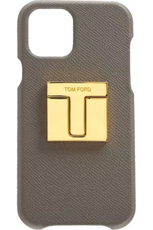 Tom Ford Men Phones Cases - Logo Leather Iphone Case