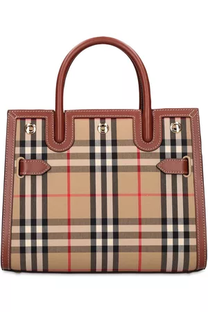 BURBERRY Baby Title Vintage Check Leather Bag
