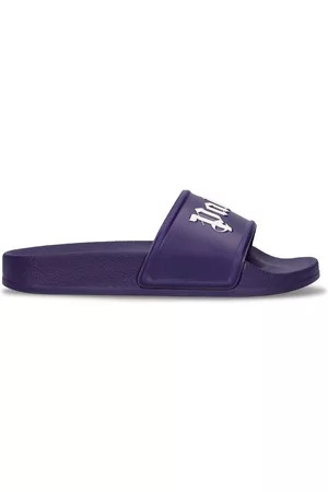 PALM ANGELS Logo Rubber Slide Sandals