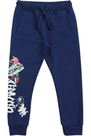 Dsquared2 Boys Sweatpants - Rubberized Print Cotton Sweatpants