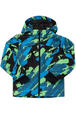 Stella McCartney Boys Ski Suits - Printed Recycled Nylon Puffer Ski Jacket