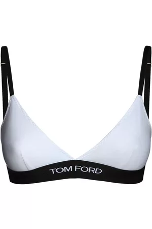 Tom Ford Logo Waistband Bra - Grey