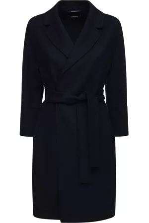Max Mara Women Belted Coats - Arona Belted Wool Coat