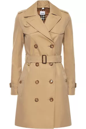 Burberry Women Trench Coats - Islington Cotton Short Trench Coat