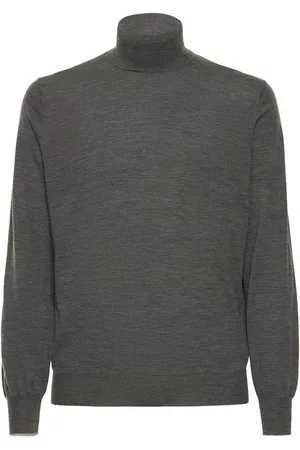 Brunello Cucinelli Wool & Cashmere Turtleneck Sweater