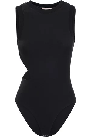Alexander McQueen Women Bodies - Cutout Jersey Bodysuit
