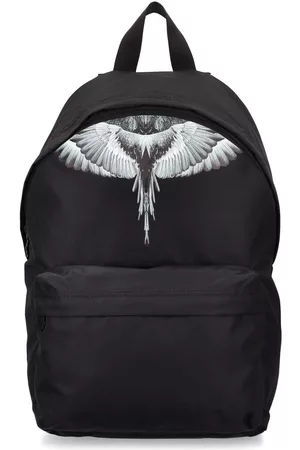 MARCELO BURLON Wings Print Nylon Backpack