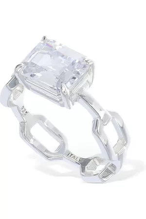 Hatton Labs Men Rings - Solitaire Chain Ring