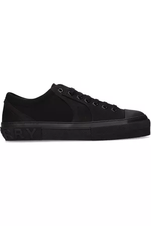 Burberry Kai Canvas Low Top Sneakers