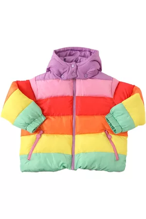 Stella McCartney Girls Puffer Jackets - Recycled Nylon Puffer Jacket