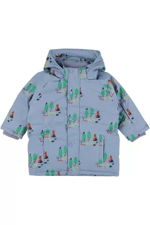 Tiny Cottons Boys Ski Suits - Printed Puffer Ski Jacket