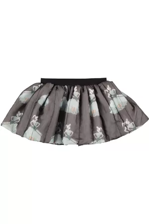 CAROLINE BOSMANS Princess Print Organza Skirt