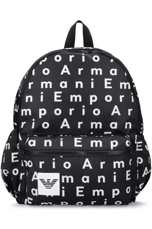 Emporio Armani All Over Print Nylon Backpack