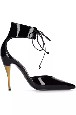 Gucci Women High Heels - 90mm Miranda Patent Leather Pumps