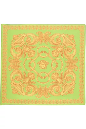VERSACE Heritage Print Silk Twill Scarf