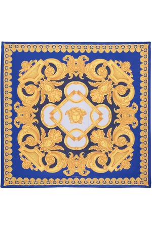 VERSACE Heritage Print Silk Twill Scarf