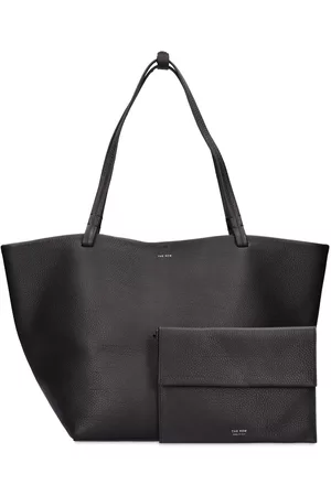 The Row Large N/S Park Tote Bag in Black Leather ref.879019 - Joli