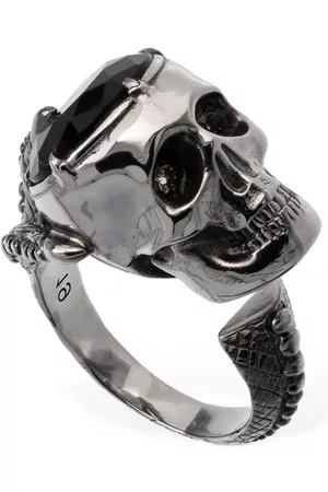 Alexander McQueen Victorian Skull Brass Ring