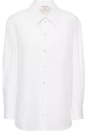 Alexander McQueen Women Shirts - Poplin Shirt