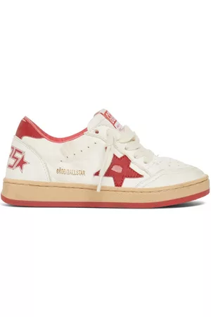 Golden Goose Girls Sneakers - Ballstar Leather Lace-up Sneakers